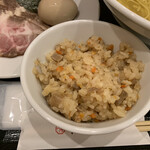 麺Lab 千賀商店 - 炊き込みご飯