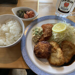 Sousaku Baru Atashinchi - ミックスフライ定食