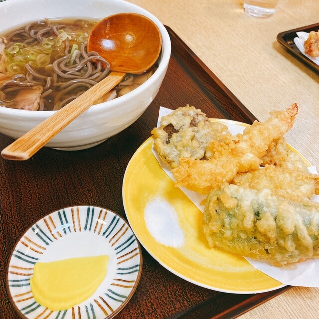 肉そば　十三 - 寒河江（そば）の写真