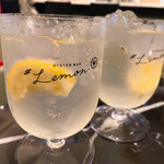 Oyster&Grillbar #lemon - 六レモンサワー 968円