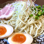 麺や 真登 - 濃厚つけ麺　中盛り　半熟煮卵トッピング