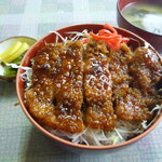 城前　ハトヤ食堂 - ソースカツ丼