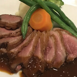 ル・マルカッサン - 鴨胸肉の・・・