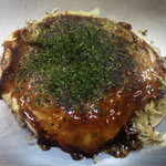 Ganso Henkutsuya - お好み焼き”そば肉・玉子”です。