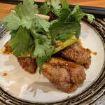MUDAN JIANG - ラム肉のピリ辛クミン炒め