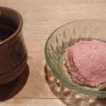和食と酒 はれとけ - 苺の冷たい甘味