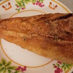 アマムダコタン - 明太ガーリックバゲット横から