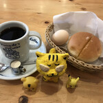 Komeda Kohi Ten - コメダブレンド480円（税込）＋モーニングAセット（定番ゆで玉子）