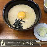 はつ花 - 山かけそば （温）1,000円
            またこのお蕎麦を食べに来たいなと思える逸品です