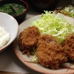 Tonkatsu Shige - ヒレカツ定食@1100円