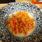 浅草名代らーめん 与ろゐ屋 - 【ざるらーめん】自家製海老あられ