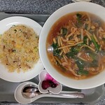Ranka - 小チャーハン、ルースー麺