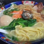 塩そば専門店 桑ばら - サーモン塩白湯そば