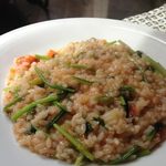 トラットリア ダ ナオシ - 紅ズワイ蟹と香味野菜のリゾット