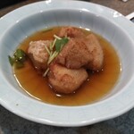 歩 - さといも揚げ出し。