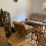 蕎麦 ろあん 湯村 - 喫茶スペース1