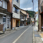 蕎麦 ろあん 湯村 - 外観5 湯村温泉街