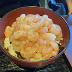 越前蟹の坊 - 甘海老てんこ盛り丼