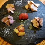 炭焼 鶏たか - 別注、スモーク盛合せ♡