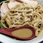 晴耕雨読 - 鶏魚介Kまぜそば その２