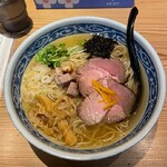 幸屋きよまる - アラ炊き志那そば（白醬油）大盛850円