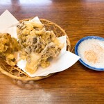 水沢うどん 松島屋 - 舞茸の天ぷら