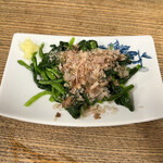 大甚 本店 - お浸し。