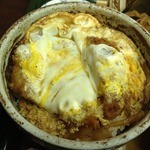 更科一休 - カツ丼アップ