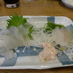 くまちゃん - カワハギ刺身