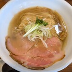 ラーメン 健やか - 塩と貝ラーメン800円