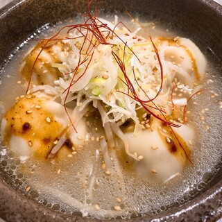 【広州グレコのこだわり】シャンパンと餃子＆おでんマリアージュ