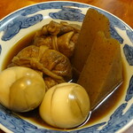 Noge Oden - 玉子、こんにゃく、（自家製）ふくろ