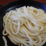 武蔵野うどん 藤原 - 武蔵野うどん麺にしては滑らかで上品です！