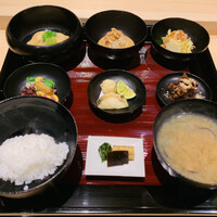 銀座 稲葉 - 朝食膳1