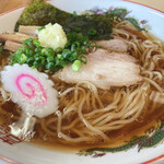 Tajima Ramen - にんにくラーメンアップ