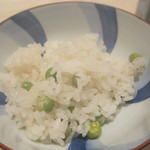 くろぎ - うすい豆ご飯
