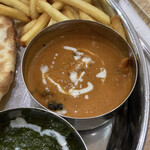 インドカリーダイニング コバラヘッタ - 蜂蜜バターチキンカリー。甘口の食べやすいカレー