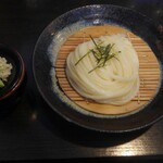 手打うどん 丸亀渡辺 - ざるうどん