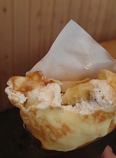 自然卵のクレープ モアイ店 - 志津川（クレープ・ガレット）の写真