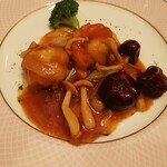 中国料理 品川大飯店 - 大海老の朝天唐辛子炒め