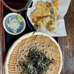 松葉茶屋 - 天ざる1530円