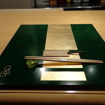 野嵯和 - ２０１３年の新作お盆は、綺麗な緑色でした。