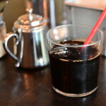 グリップ - 【釜揚げしらすと三浦産春キャベツの柑橘ペペロンチーノ@税込1,300円】アイスコーヒー