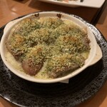 アヒル食堂 - サルシッチャのパン粉焼き