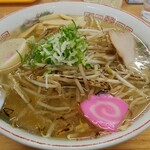 味の五十番 - もやしラーメン(塩・こってり)