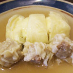花くじら 北店 - チーズロールキャベツ＆シューマイ