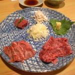 炭火焼 ゆうじ - 刺身盛り合わせ