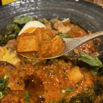 SPICY CURRY 魯珈 - 浅利と筍！！