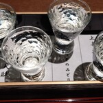 三田ばさら - 日本酒飲み比べセット(上喜元・つぎのみどり・船中八策・天賦)