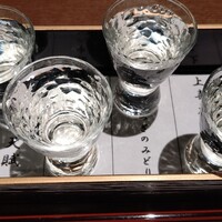 三田ばさら 本店 - 日本酒飲み比べセット(上喜元・つぎのみどり・船中八策・天賦)